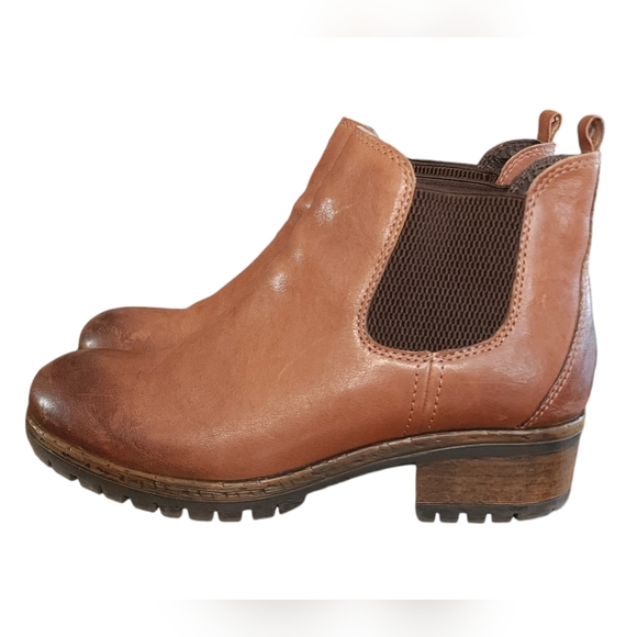 Salvia Shoes - Brown Ankle Boots